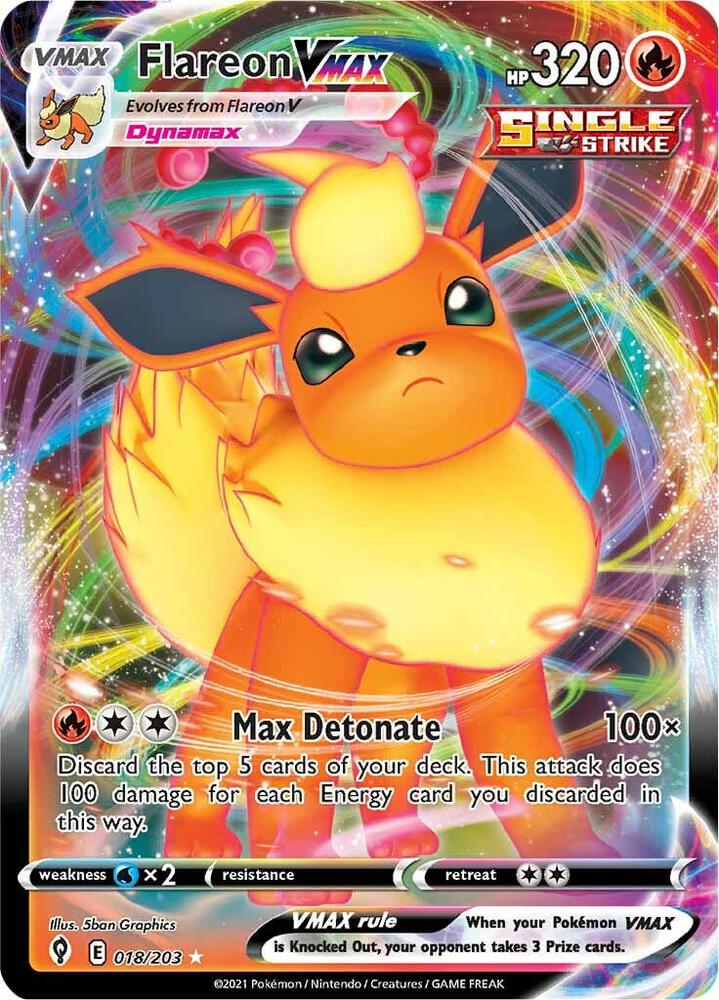 Flareon VMAX card image