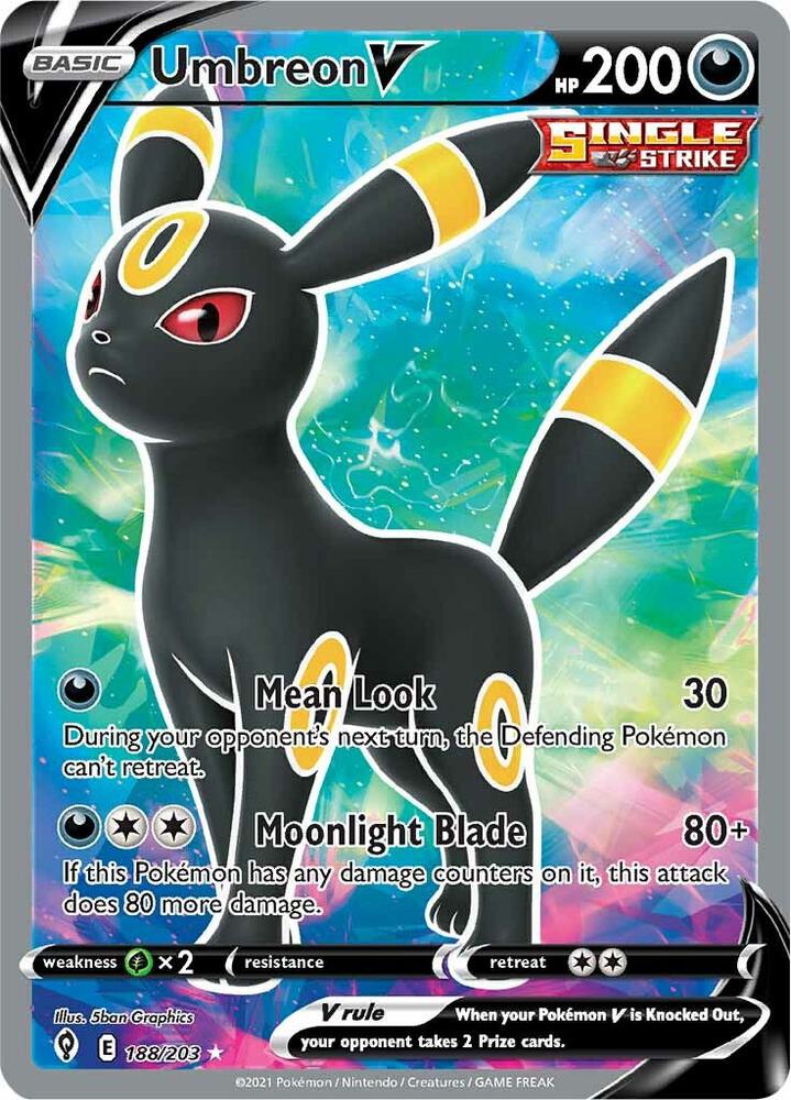 Umbreon V (Full Art) card image