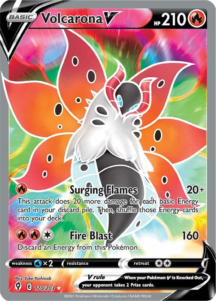 Volcarona V (Full Art) card image