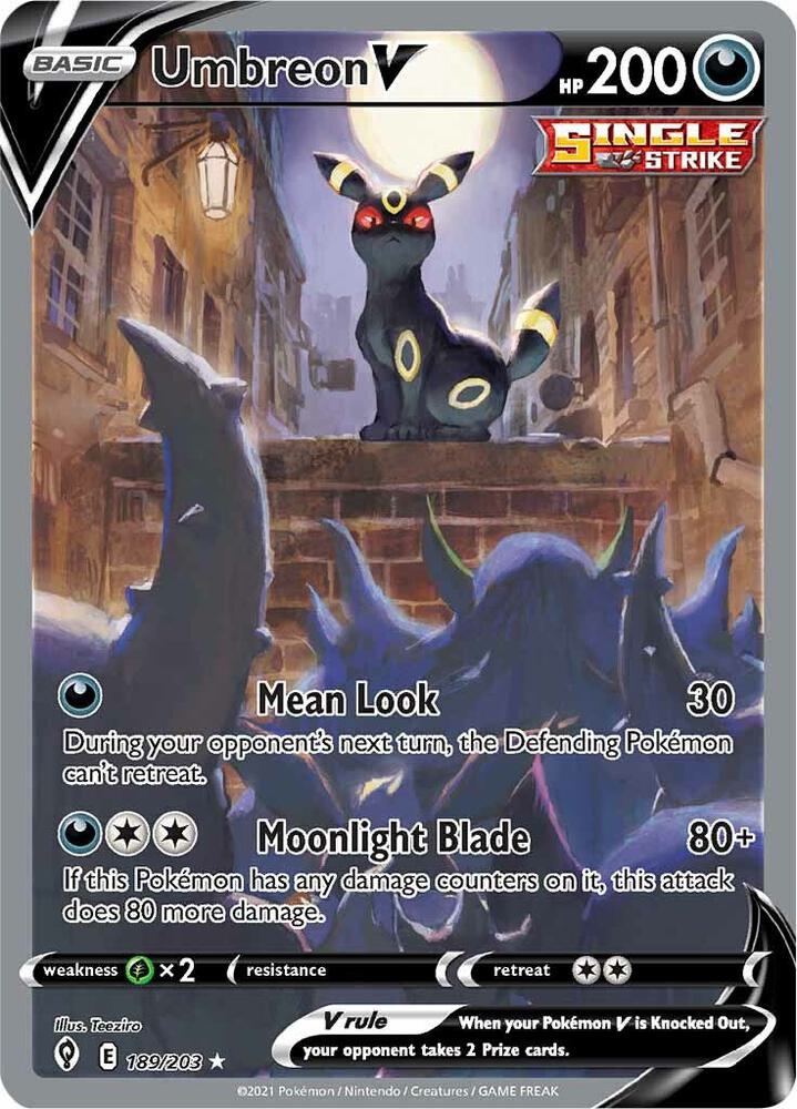 Umbreon V (Alternate Full Art) card image