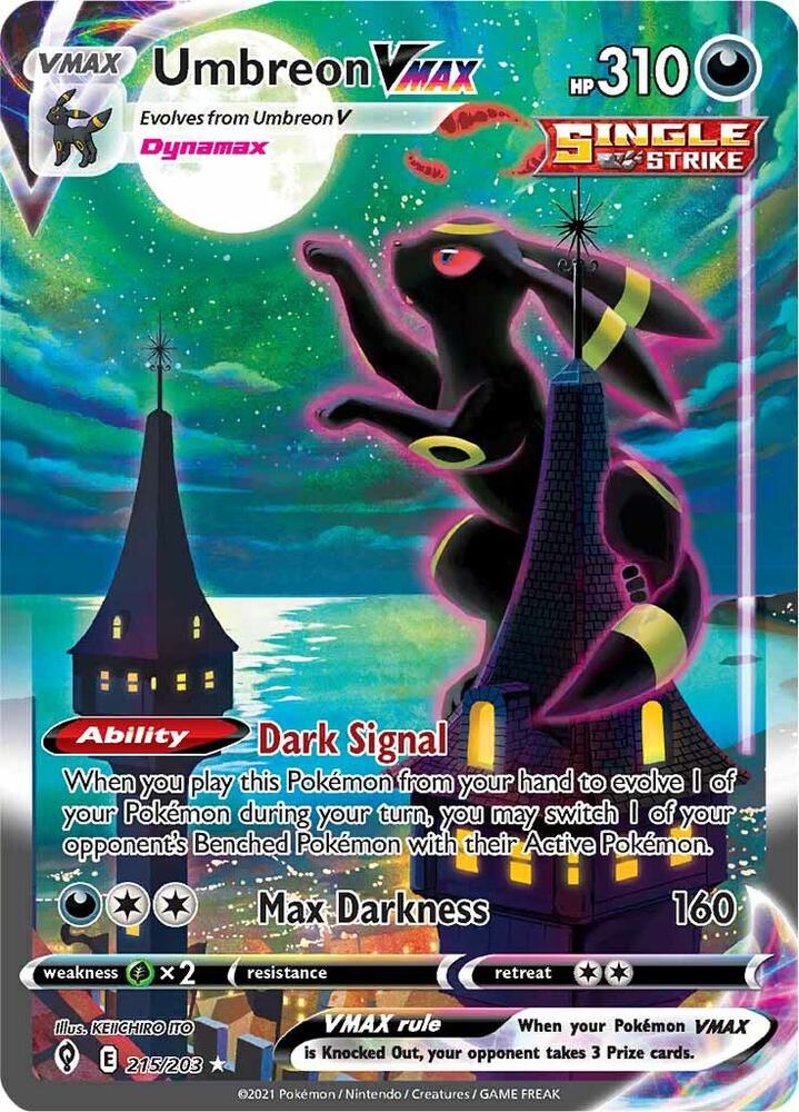 Umbreon VMAX (Alternate Art Secret) card image