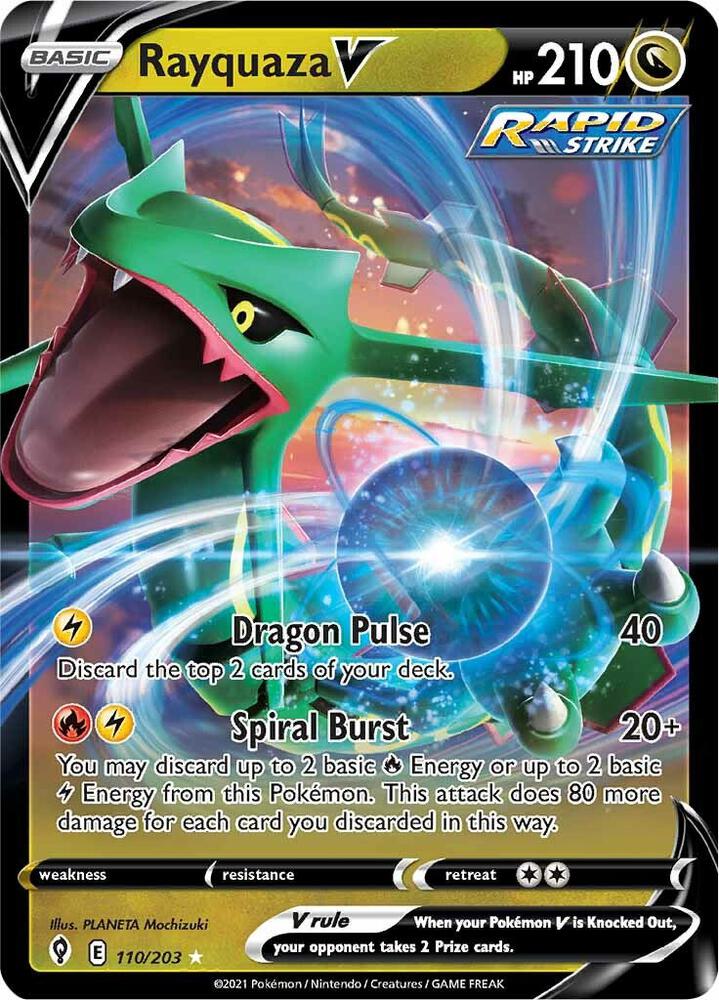 Rayquaza V card image