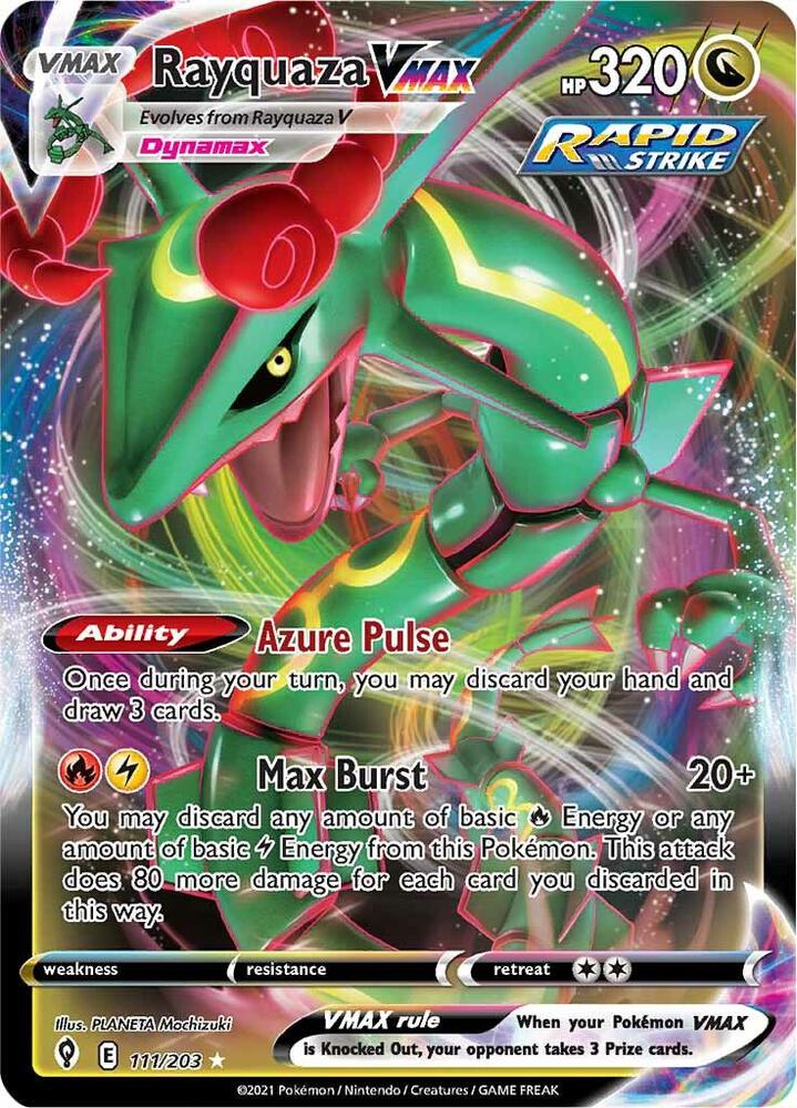 Rayquaza VMAX card image