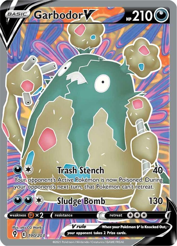 Garbodor V (Full Art) card image