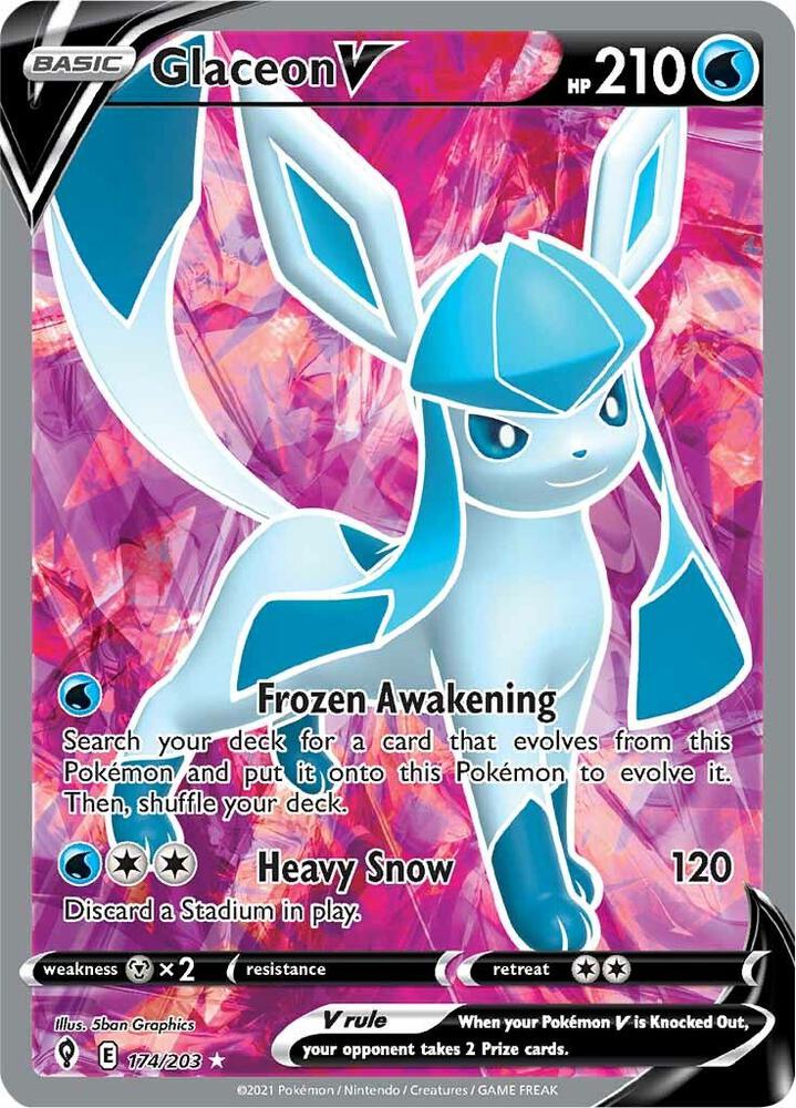 Glaceon V (Full Art) card image