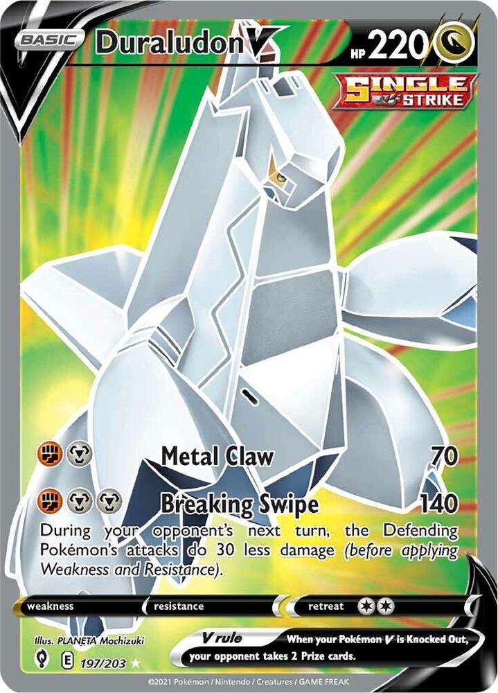 Duraludon V (Full Art) card image