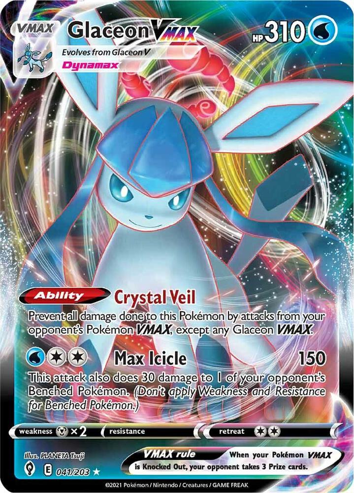 Glaceon VMAX card image