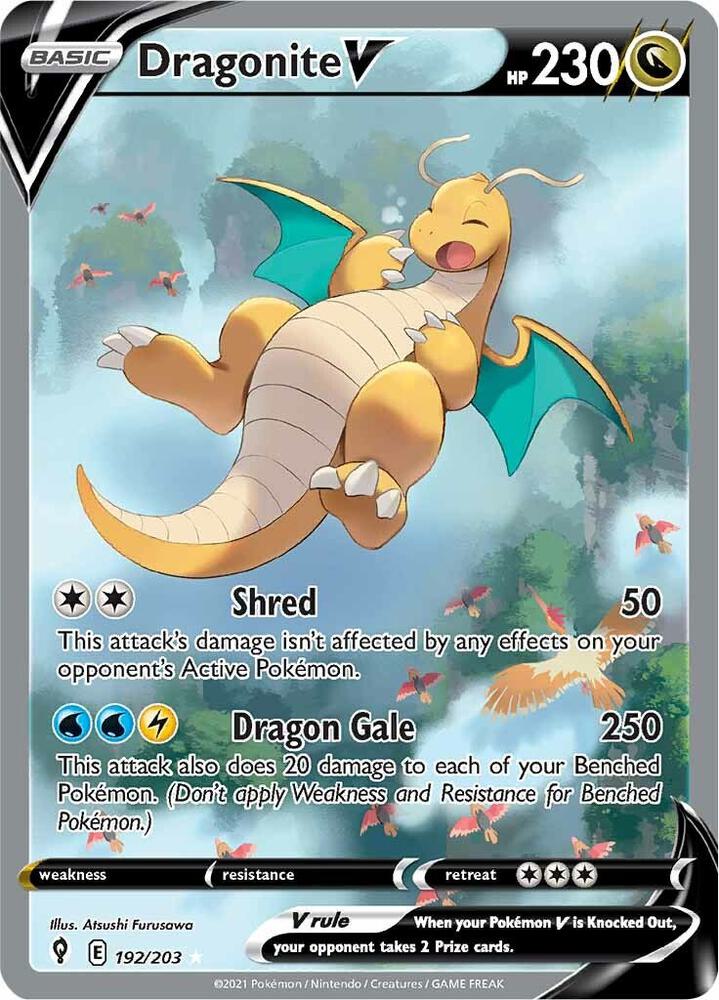 Dragonite V (Alternate Full Art) card image