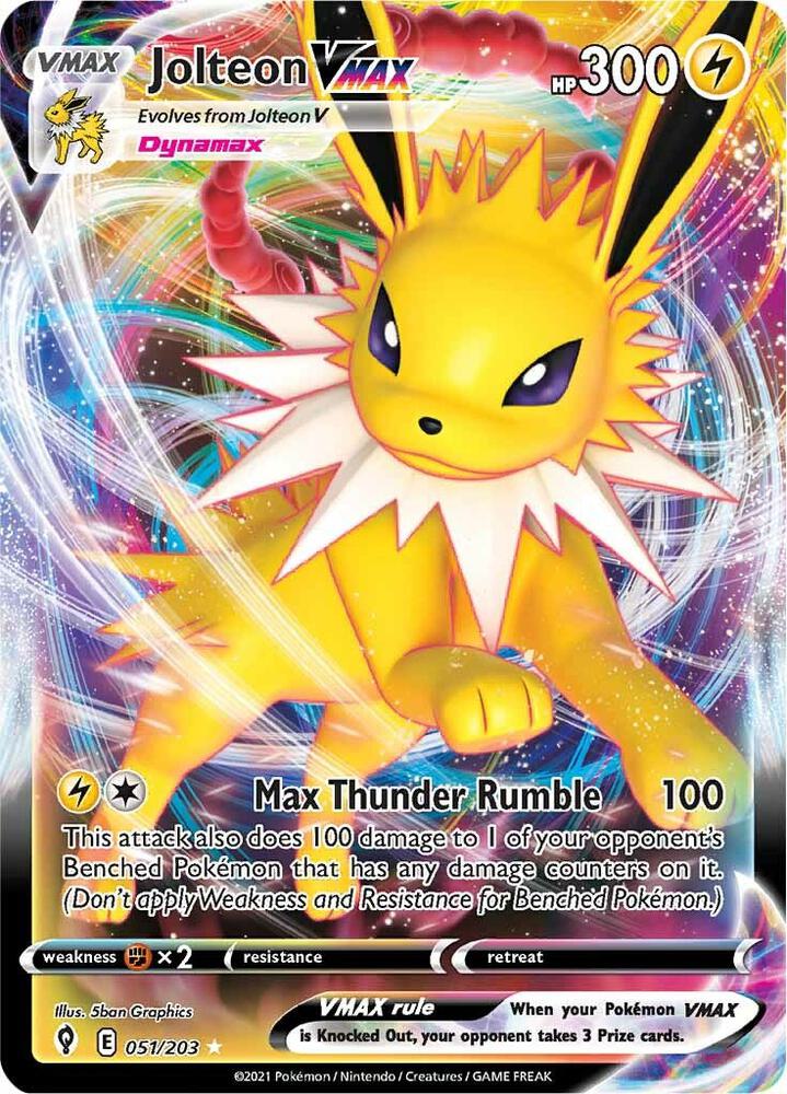 Jolteon VMAX card image