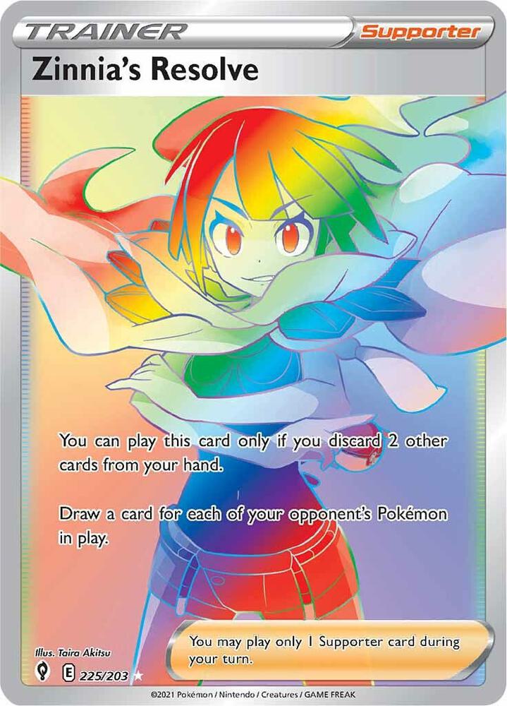 Zinnia's Resolve (Secret) card image