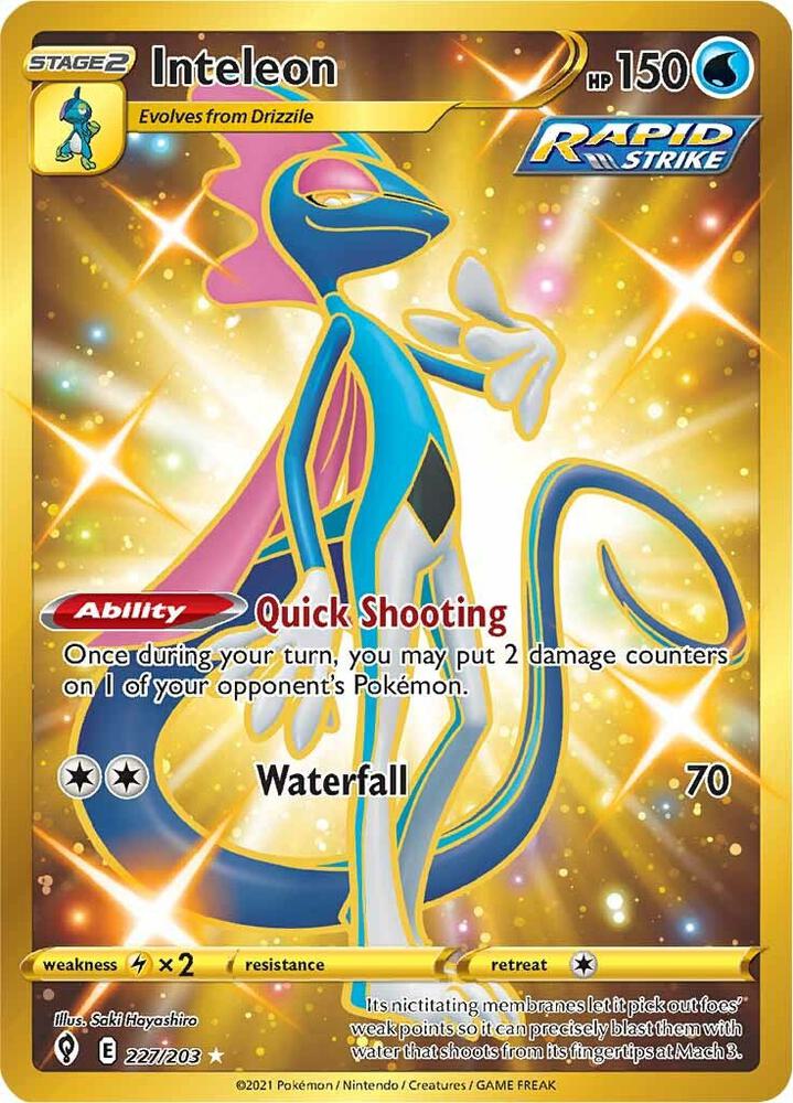 Inteleon (Secret) card image