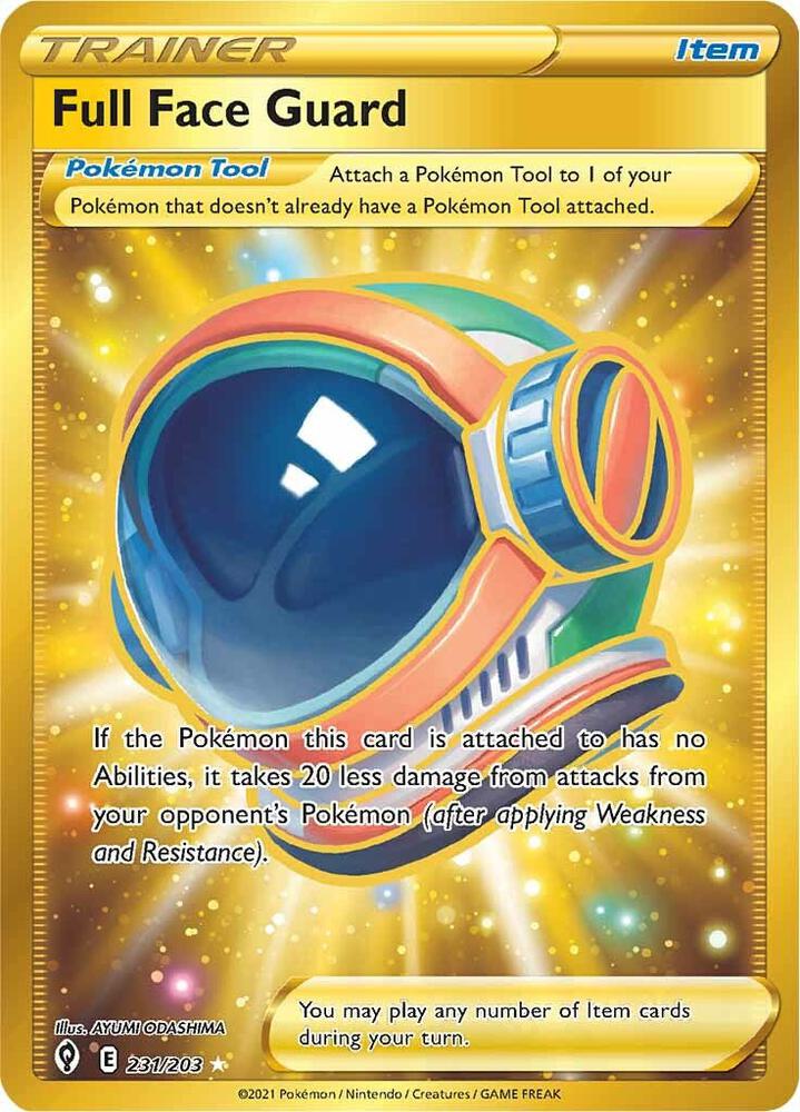 Full Face Guard (Secret) card image