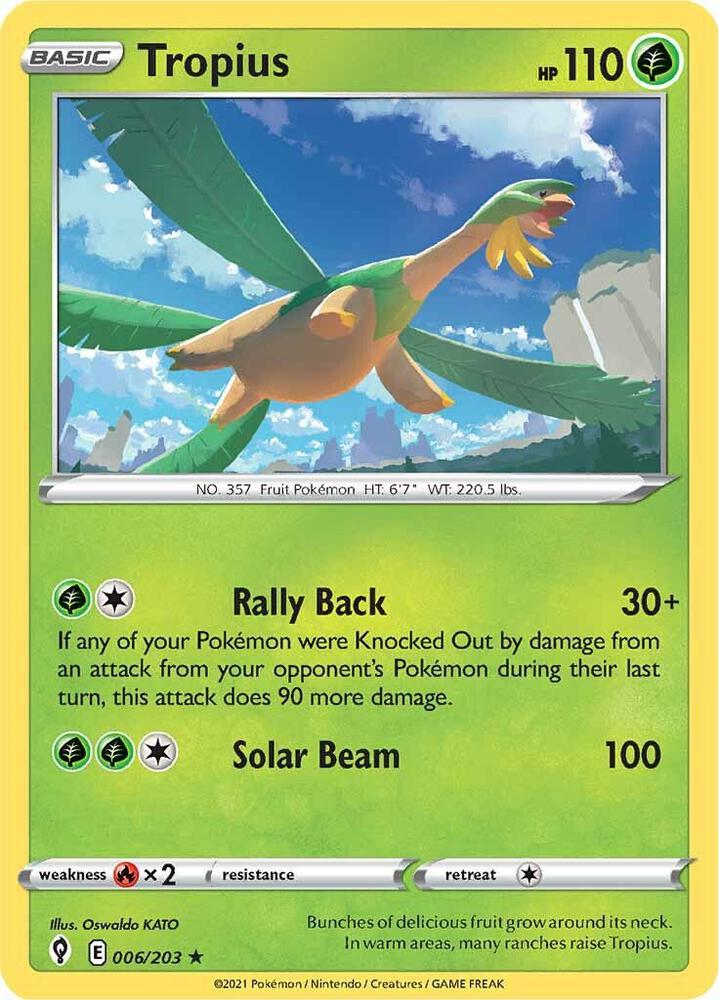 Tropius card image