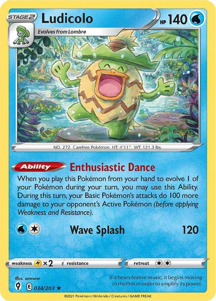 Ludicolo card image