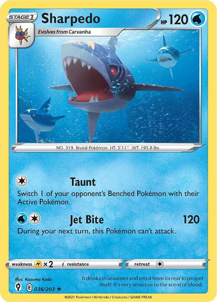 Sharpedo card image