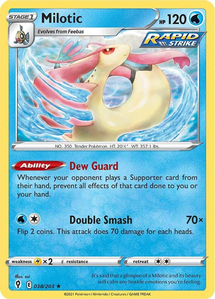 Milotic card image