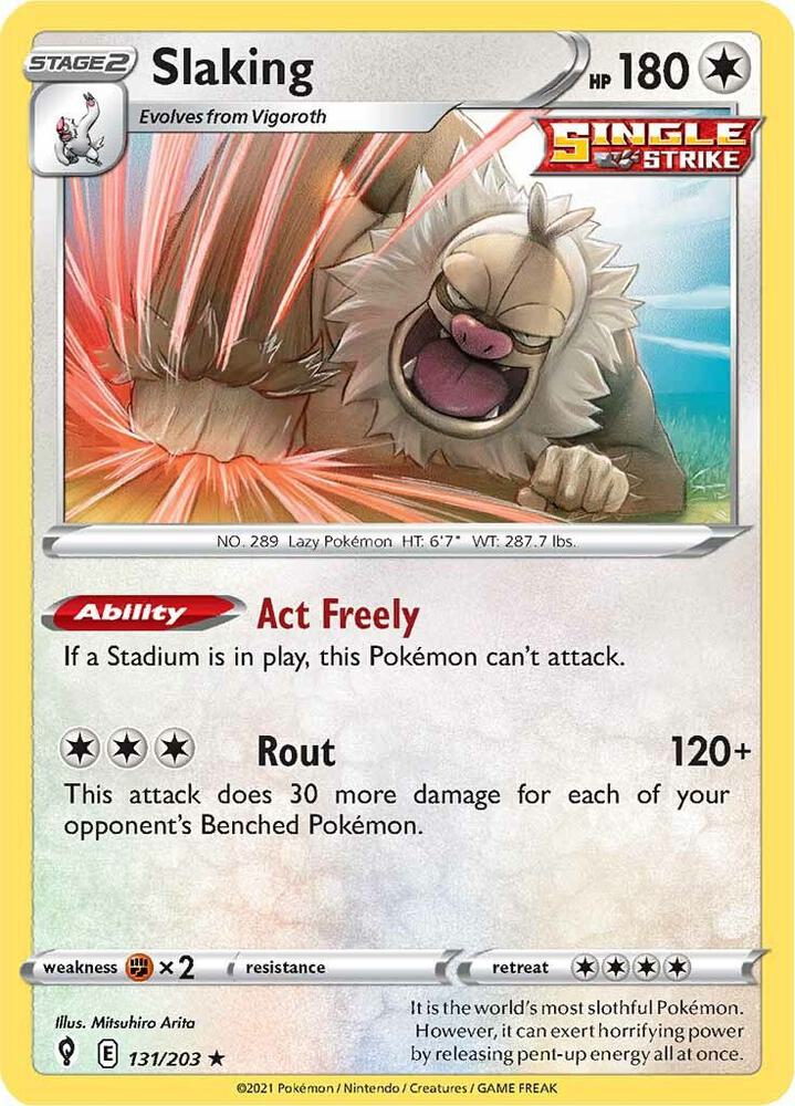 Slaking card image