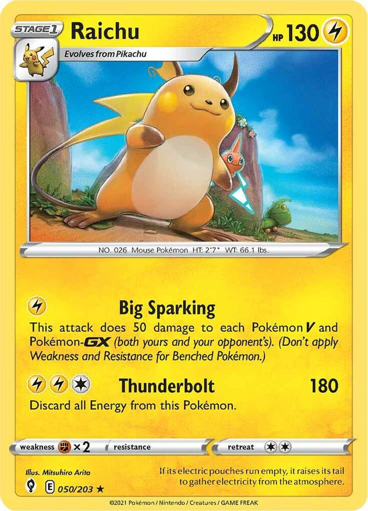 Raichu card image