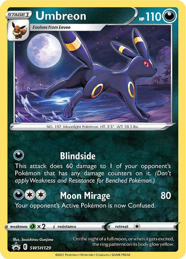 Umbreon - SWSH129 card image