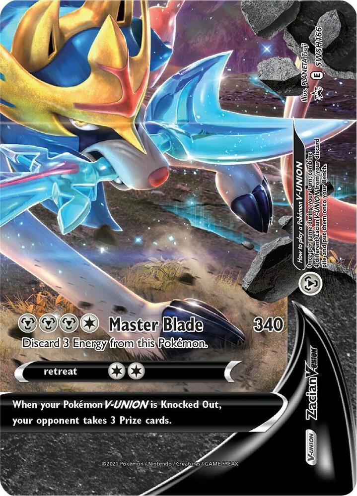 Zacian V-UNION - SWSH166 card image