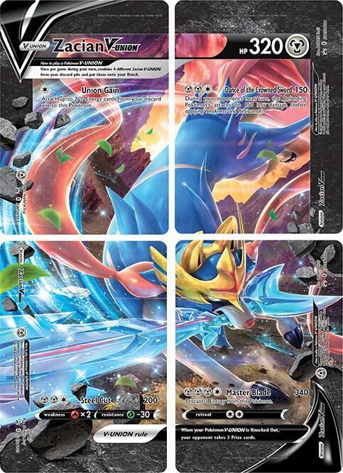 Zacian V-UNION [Set of 4] card image