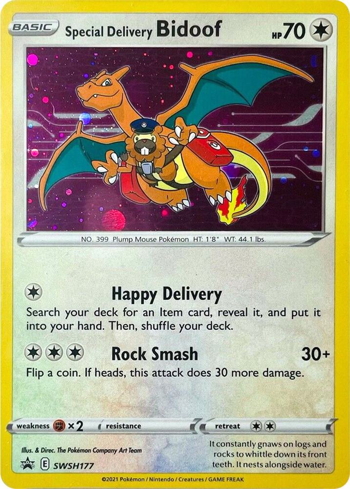 Special Delivery Bidoof card image
