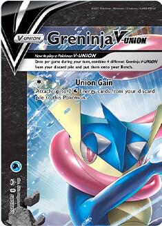 Greninja V-UNION - SWSH155 card image