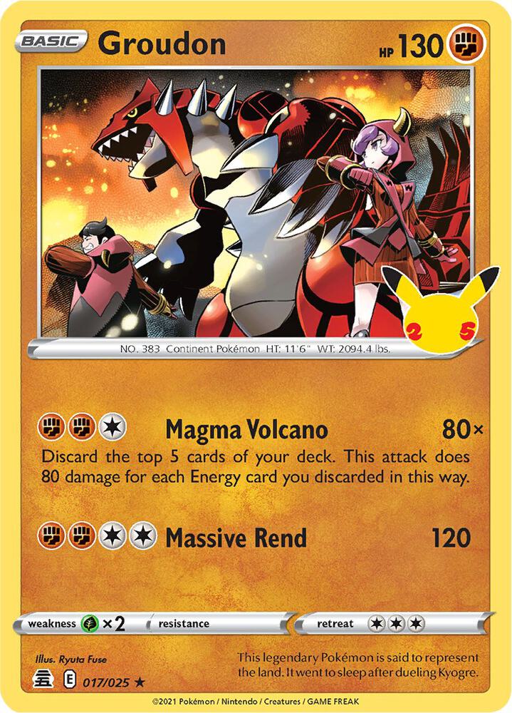 Groudon card image
