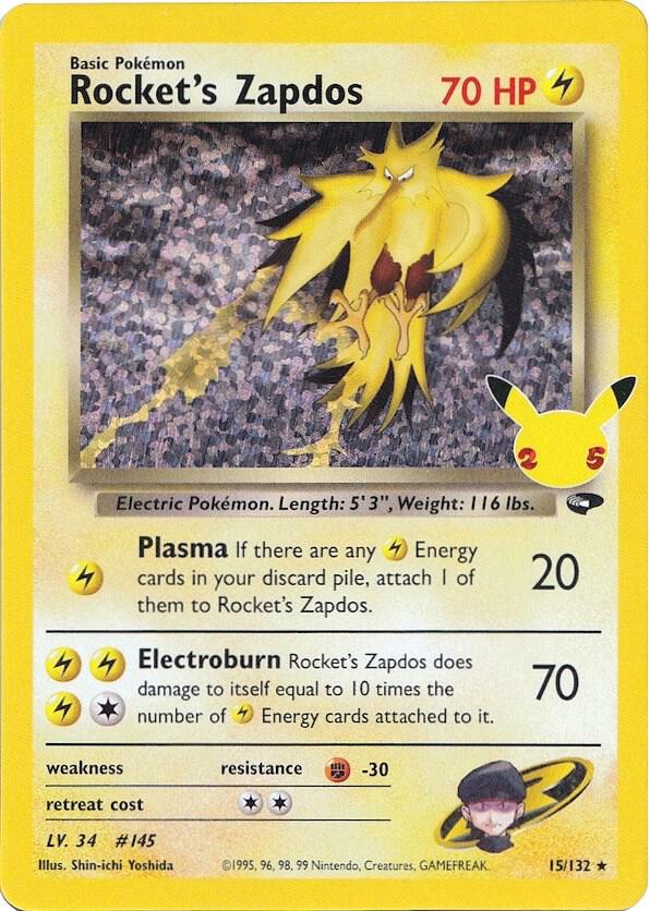 Rocket's Zapdos card image