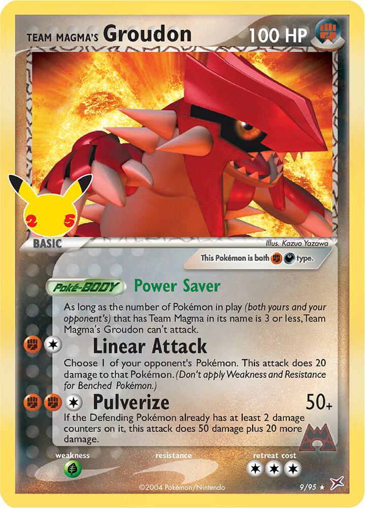 Team Magma's Groudon card image