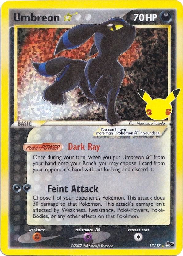 Umbreon Star card image