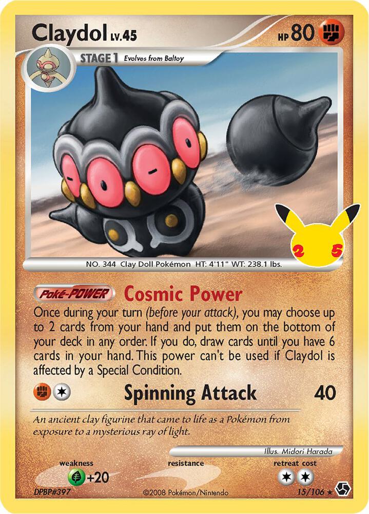Claydol card image