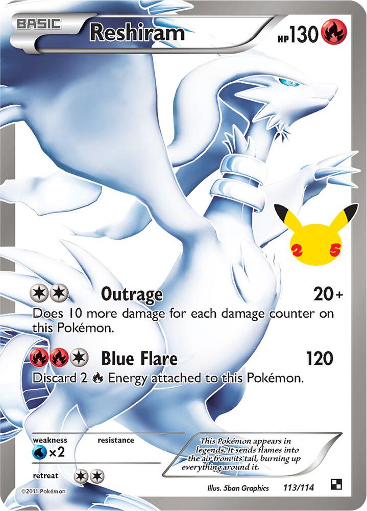 Reshiram card image