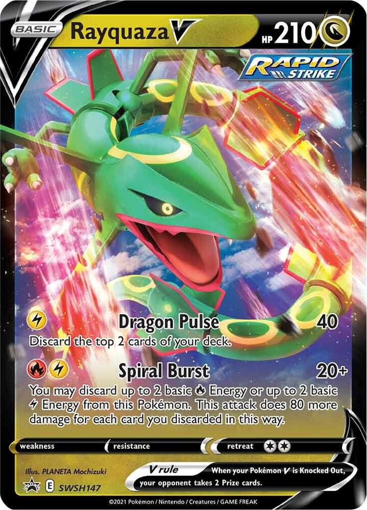 Rayquaza V - SWSH147 card image