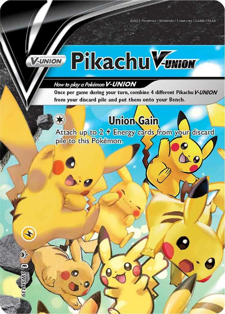 Pikachu V-Union - SWSH139 card image