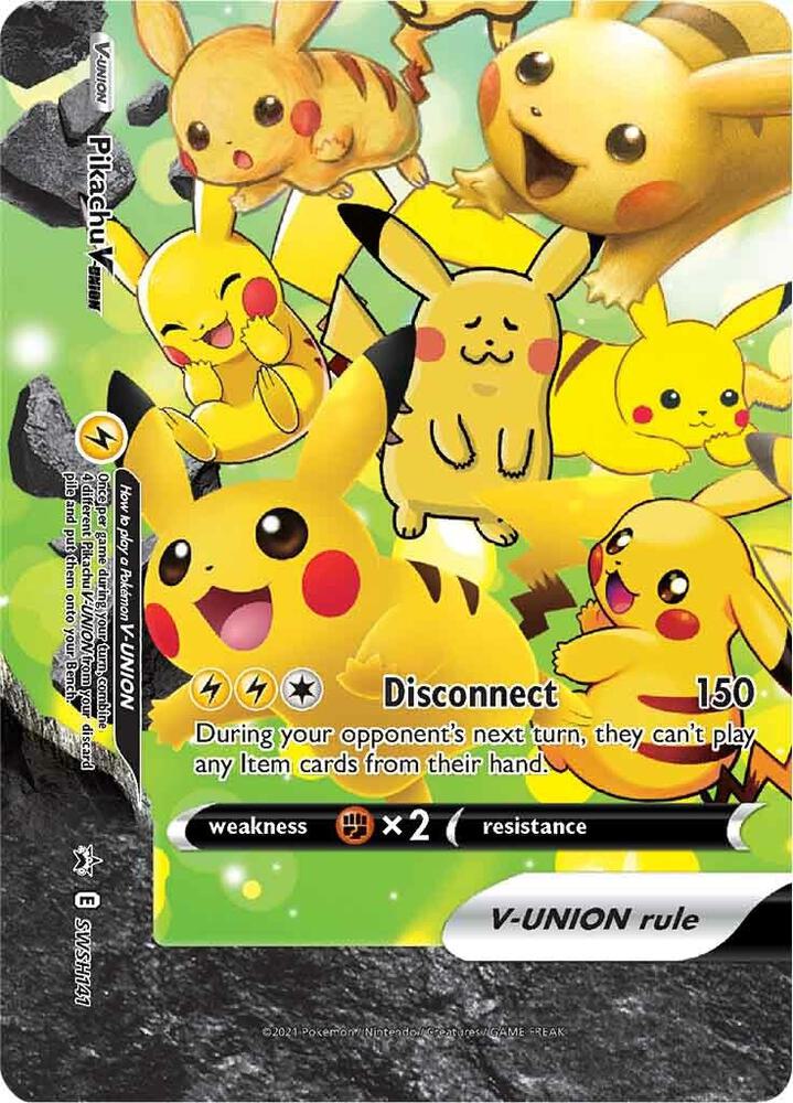Pikachu V-Union - SWSH141 card image