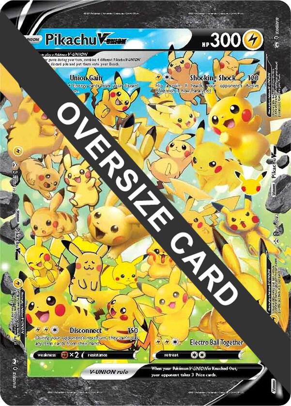 Pikachu V-UNION card image