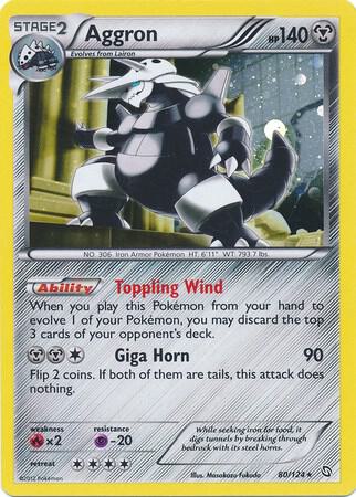 Aggron - 80/124 (Cosmos Holo) card image