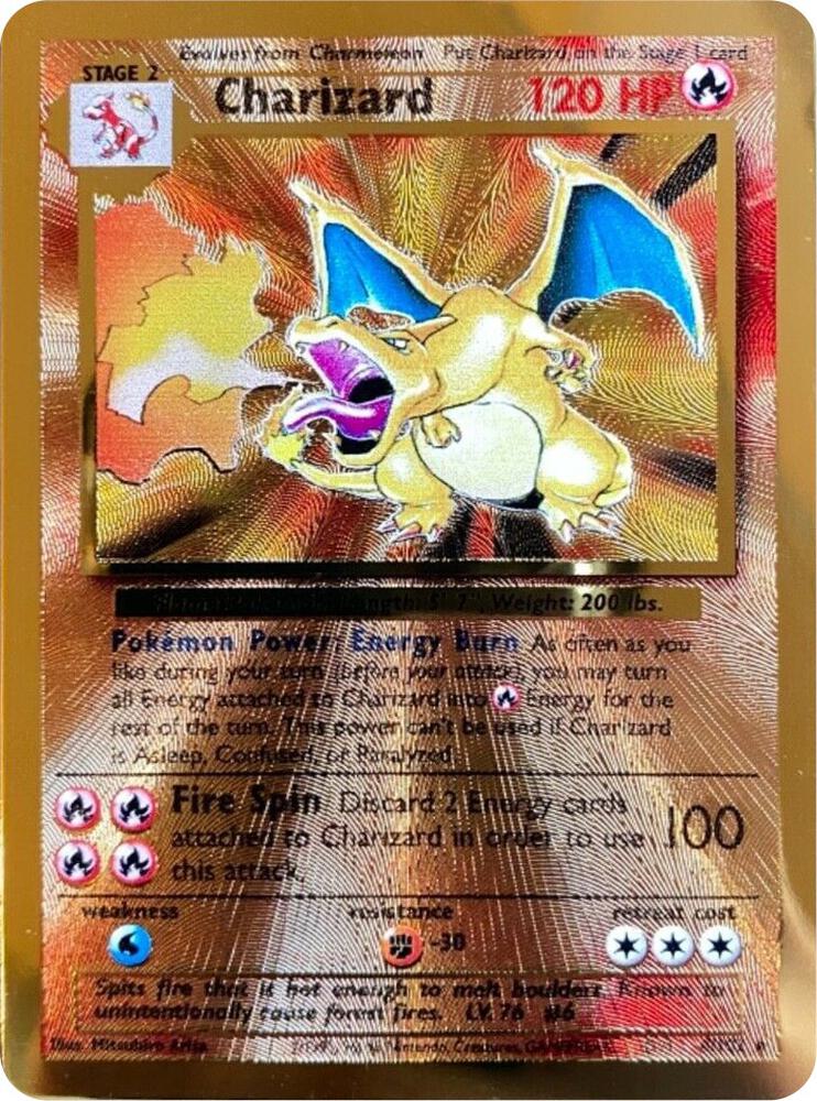 Charizard (Celebrations Metal Card) card image