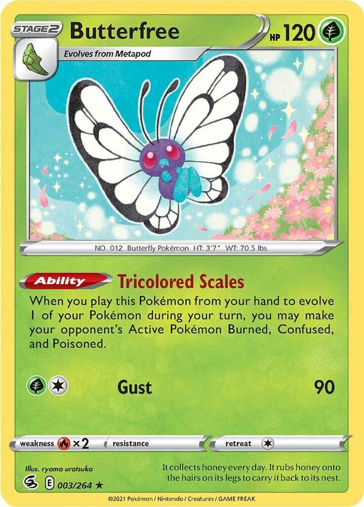 Butterfree card image