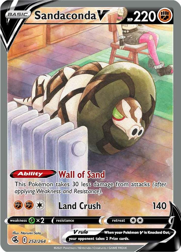 Sandaconda V (Alternate Full Art) card image