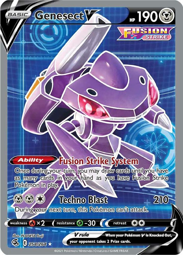Genesect V (Full Art) card image