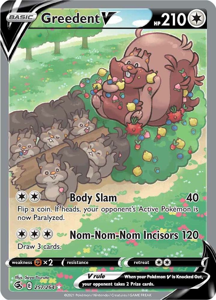 Greedent V (Alternate Full Art) card image
