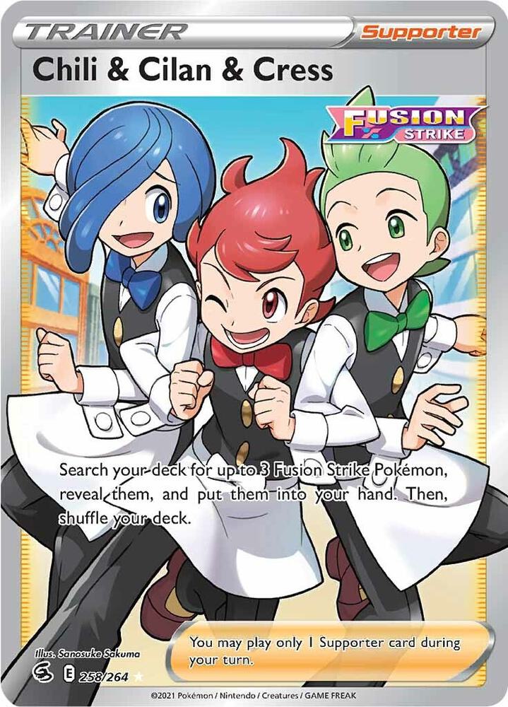 Chili & Cilan & Cress (Full Art) card image