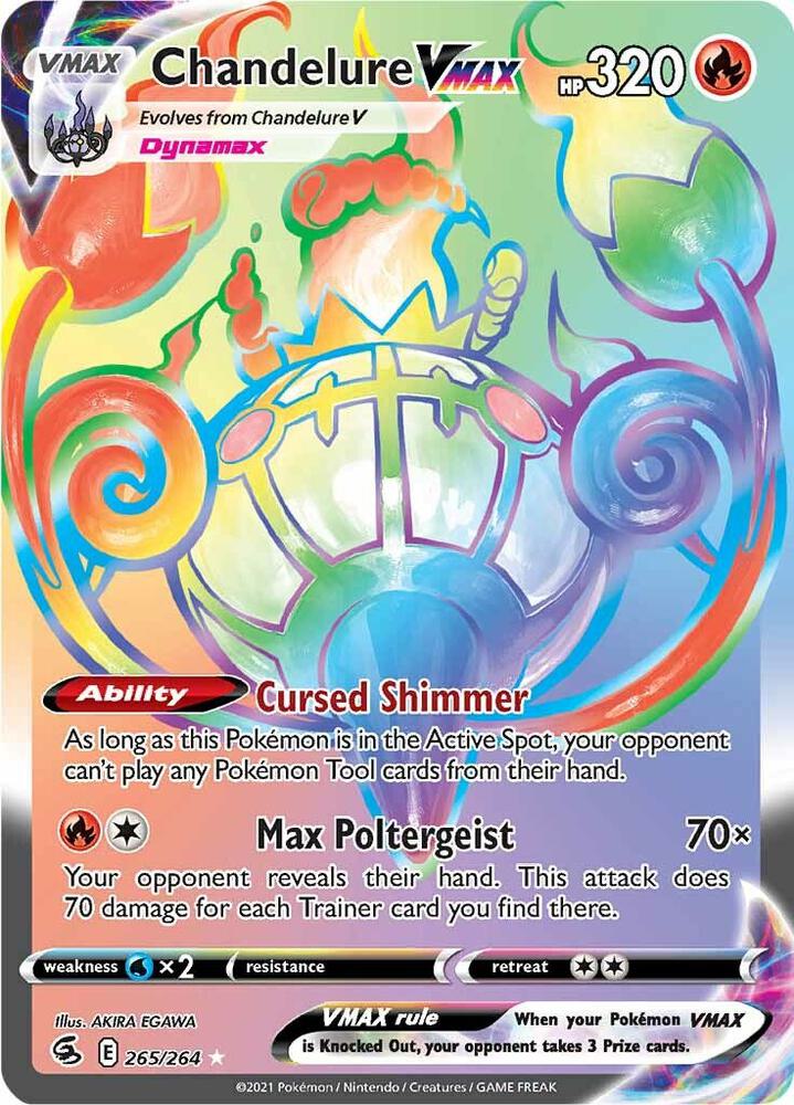 Chandelure VMAX (Secret) card image