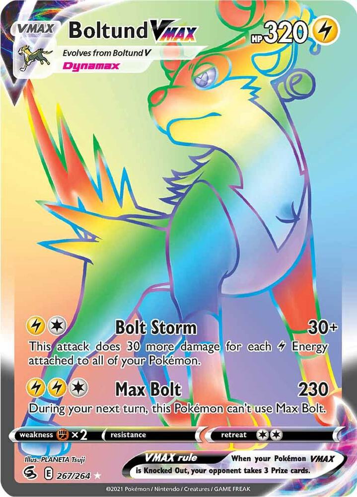 Boltund VMAX (Secret) card image