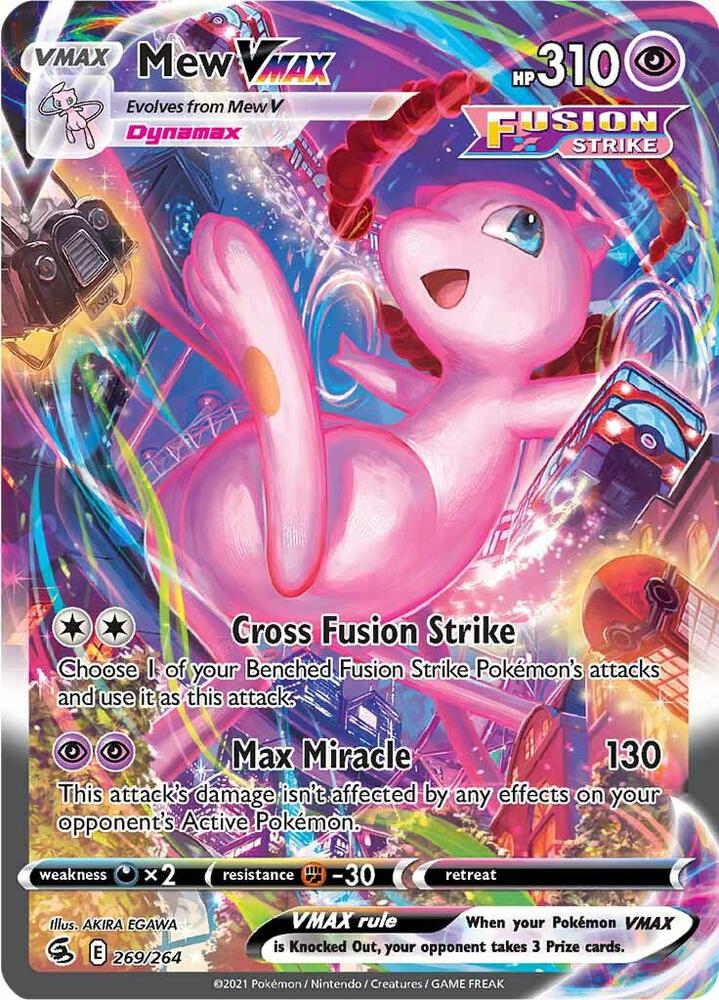 Mew VMAX (Alternate Art Secret) card image