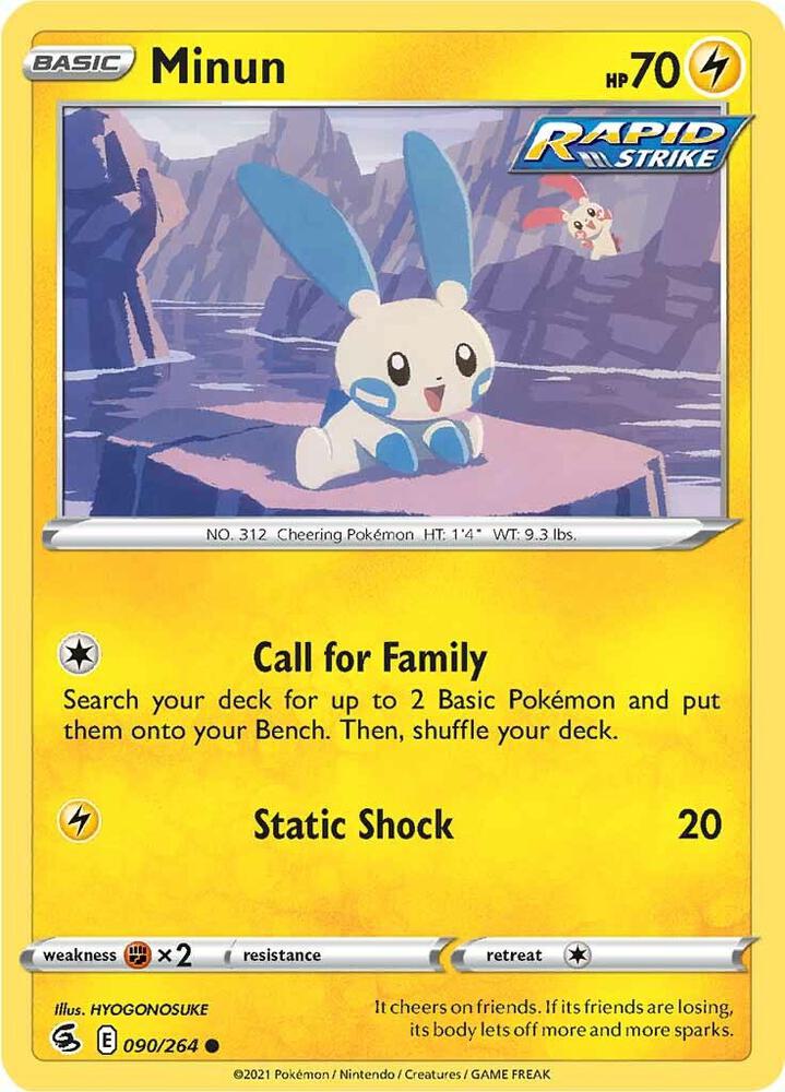 Minun card image