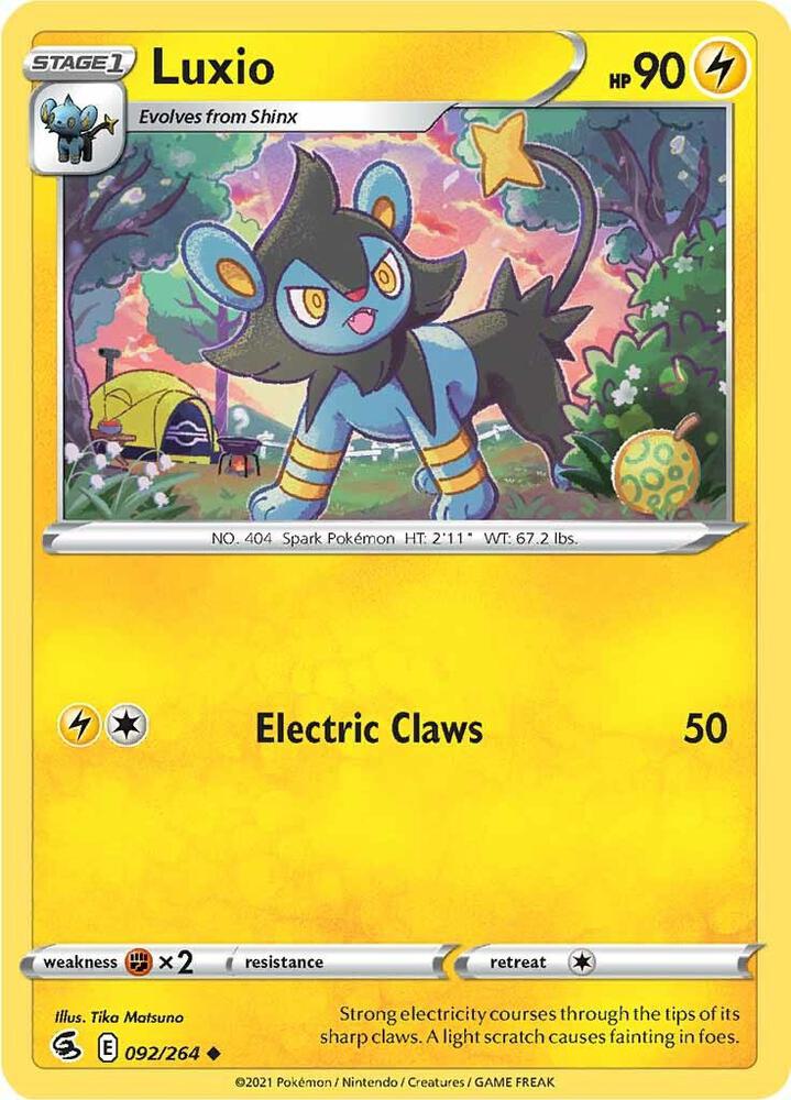 Luxio card image