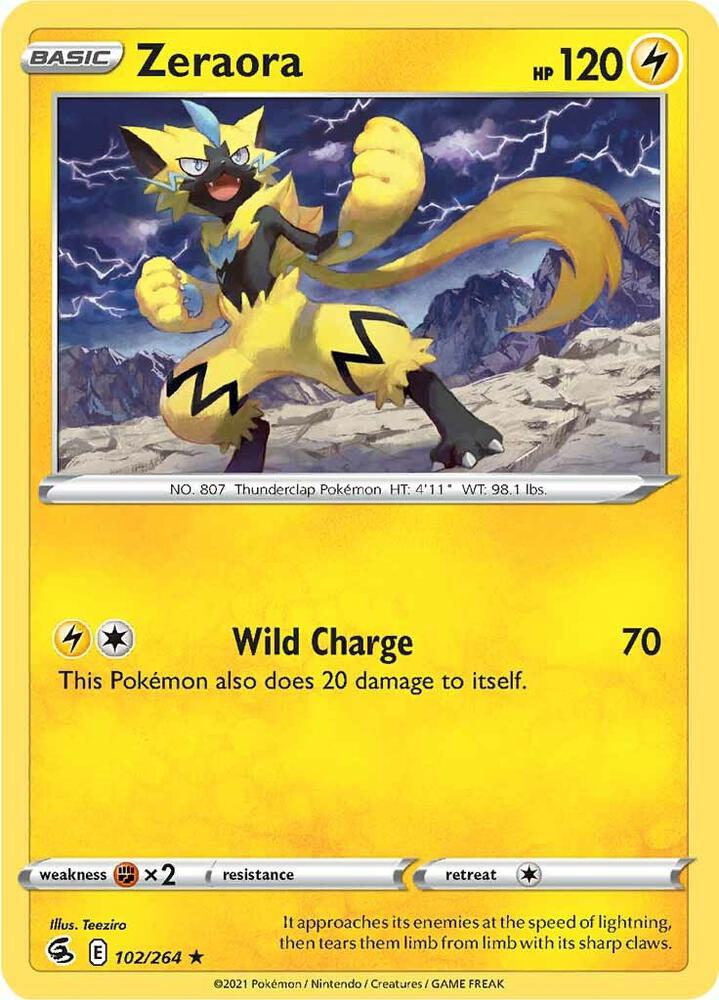 Zeraora card image